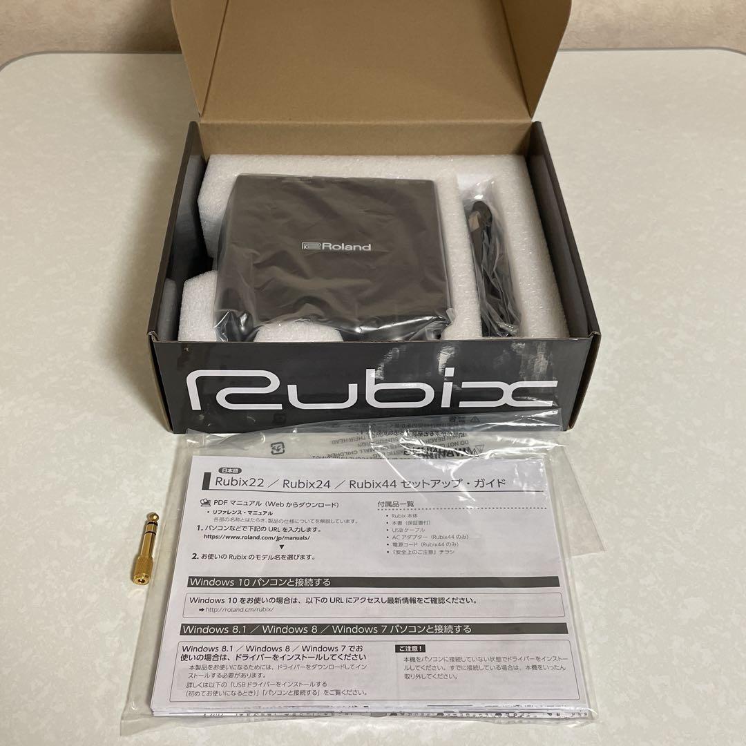 【ほぼ未使用】Roland Rubix22 オーディオインターフェイス 特典付