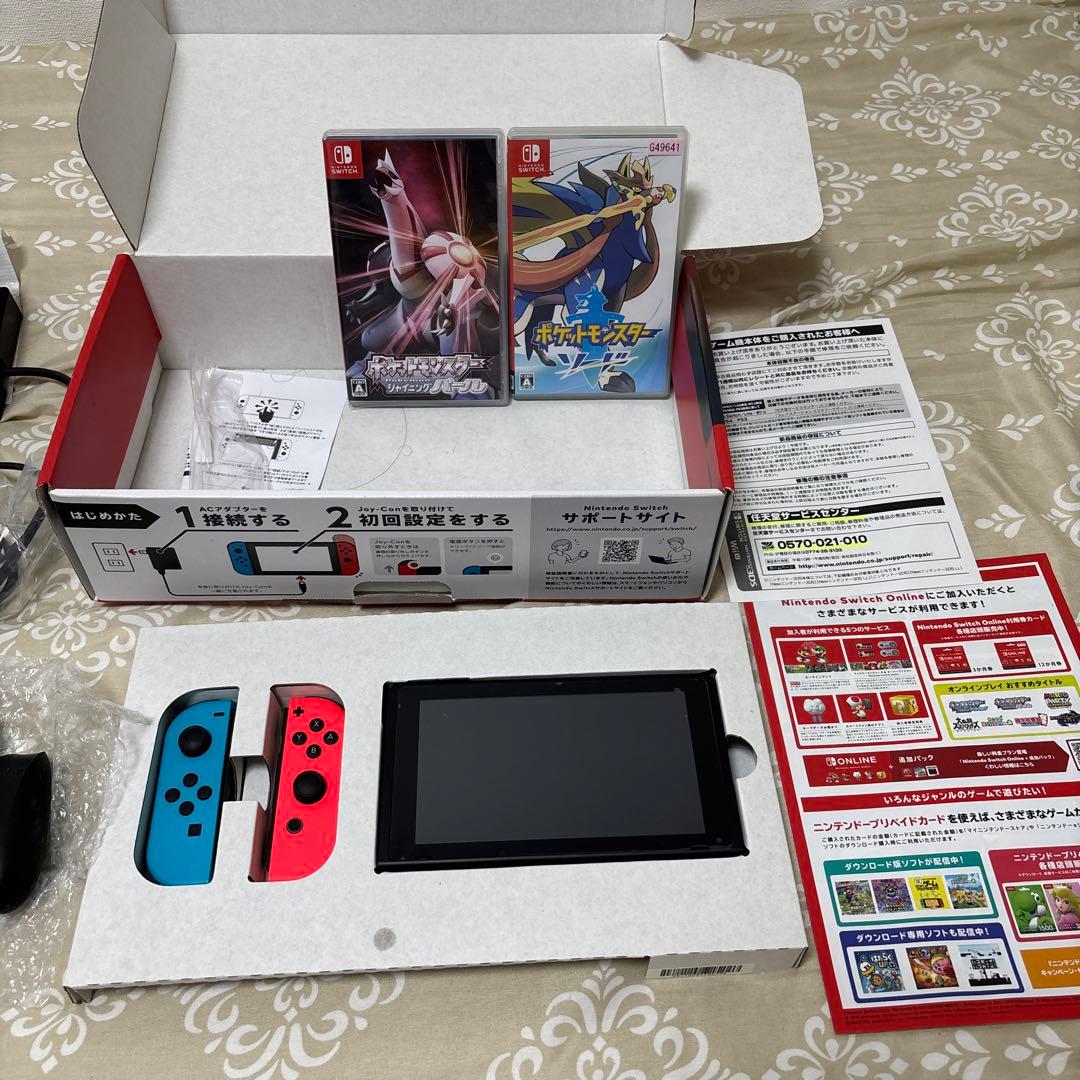 Nintendo Switch 本体 ポケモンソフト付き