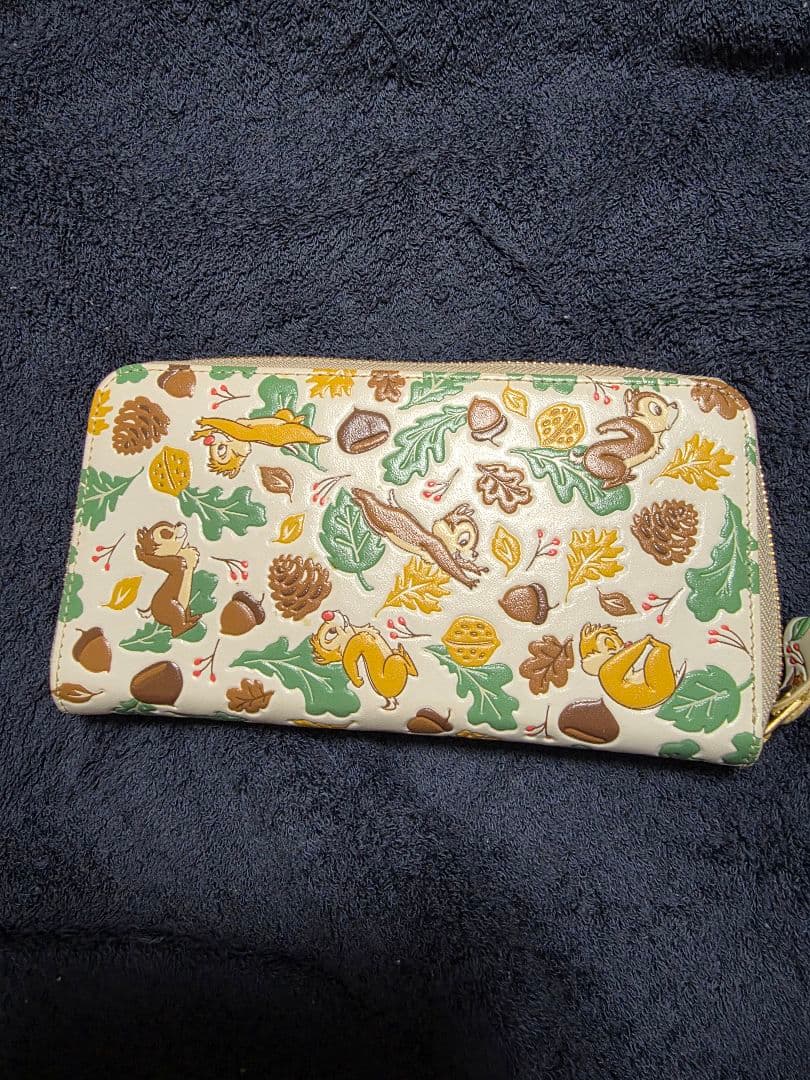 ト*★様 浅草文庫本革長財布　チップとデール