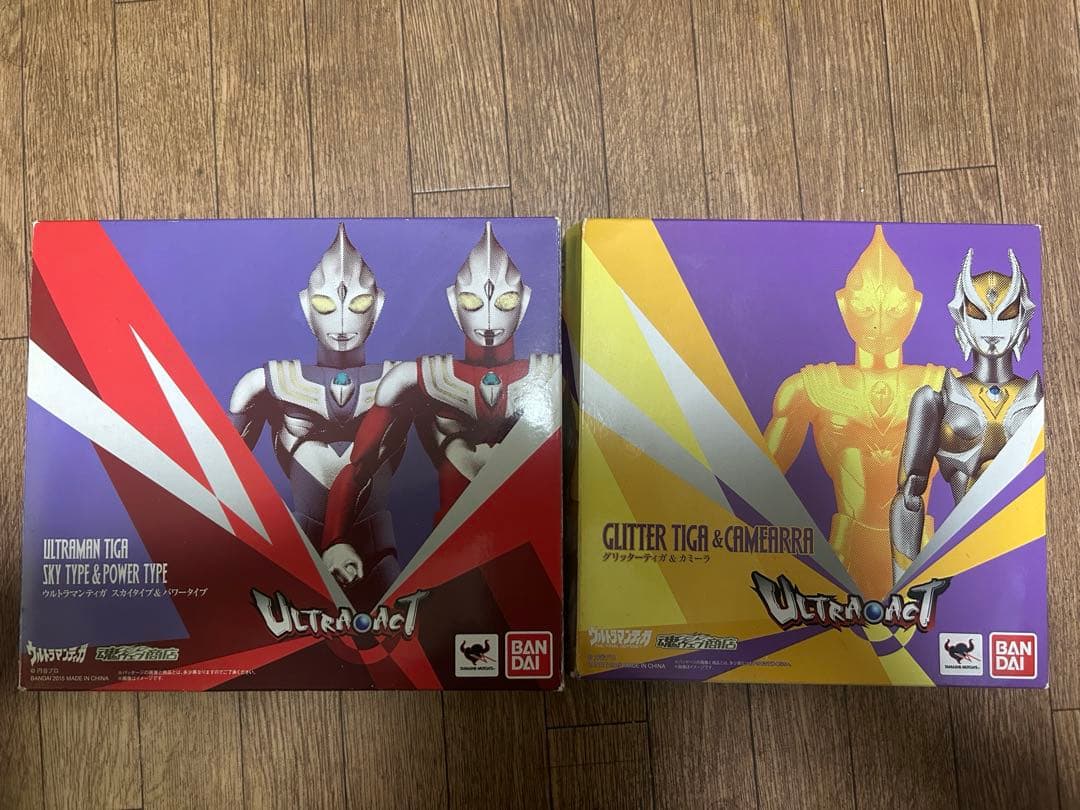 ULTRA-ACT ウルトラマンティガセット