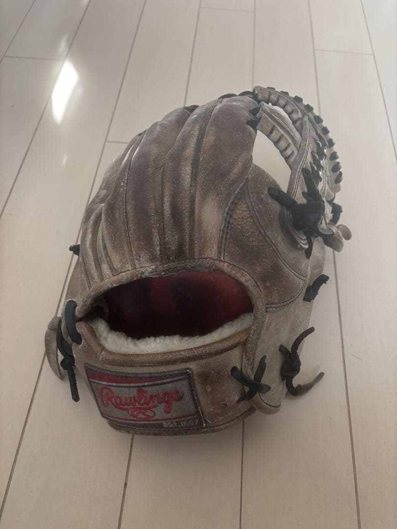 Rawlings 硬式グローブ ベージュ　内野
