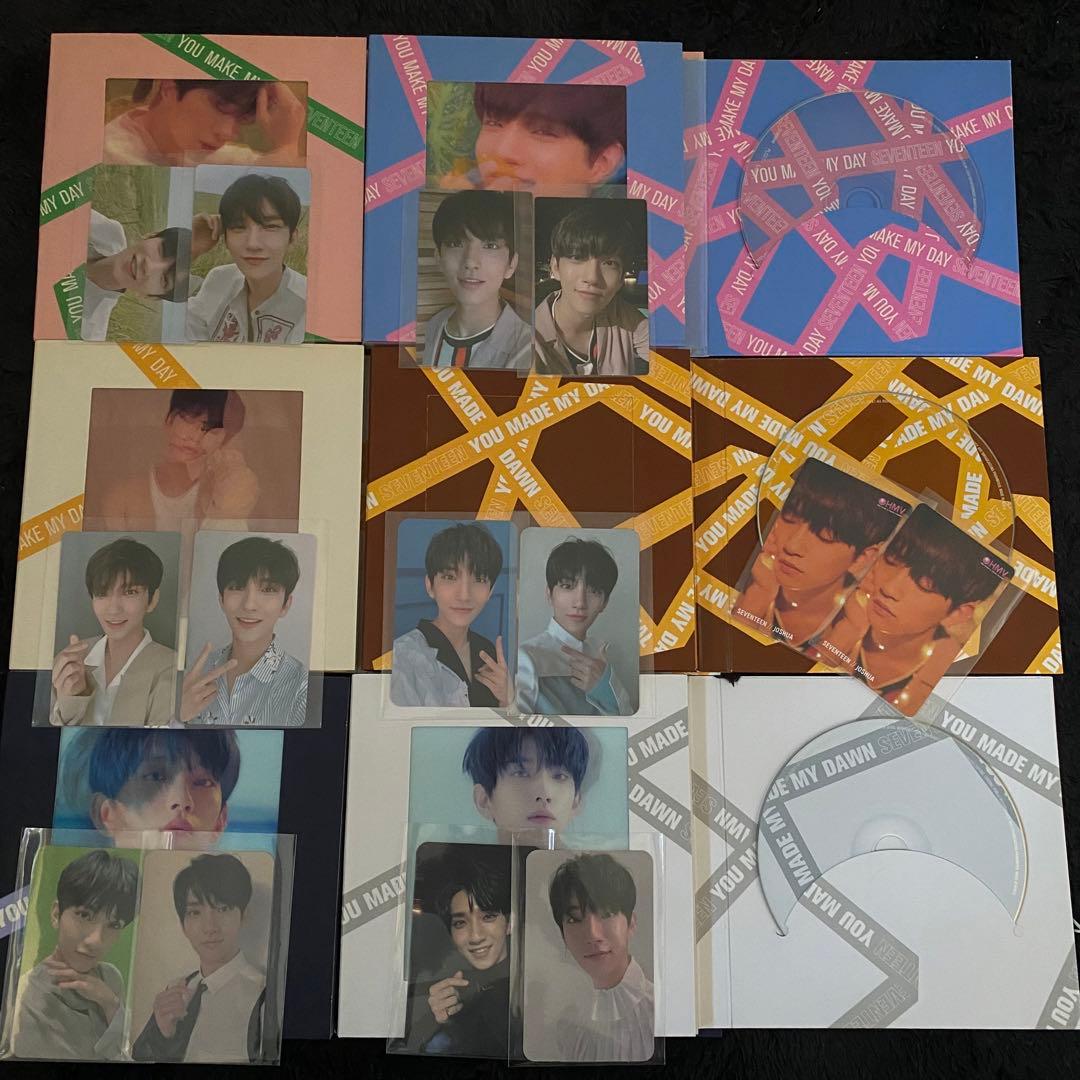 SEVENTEEN ジョシュア トレカ アルバム セット まとめ売りHMV特典