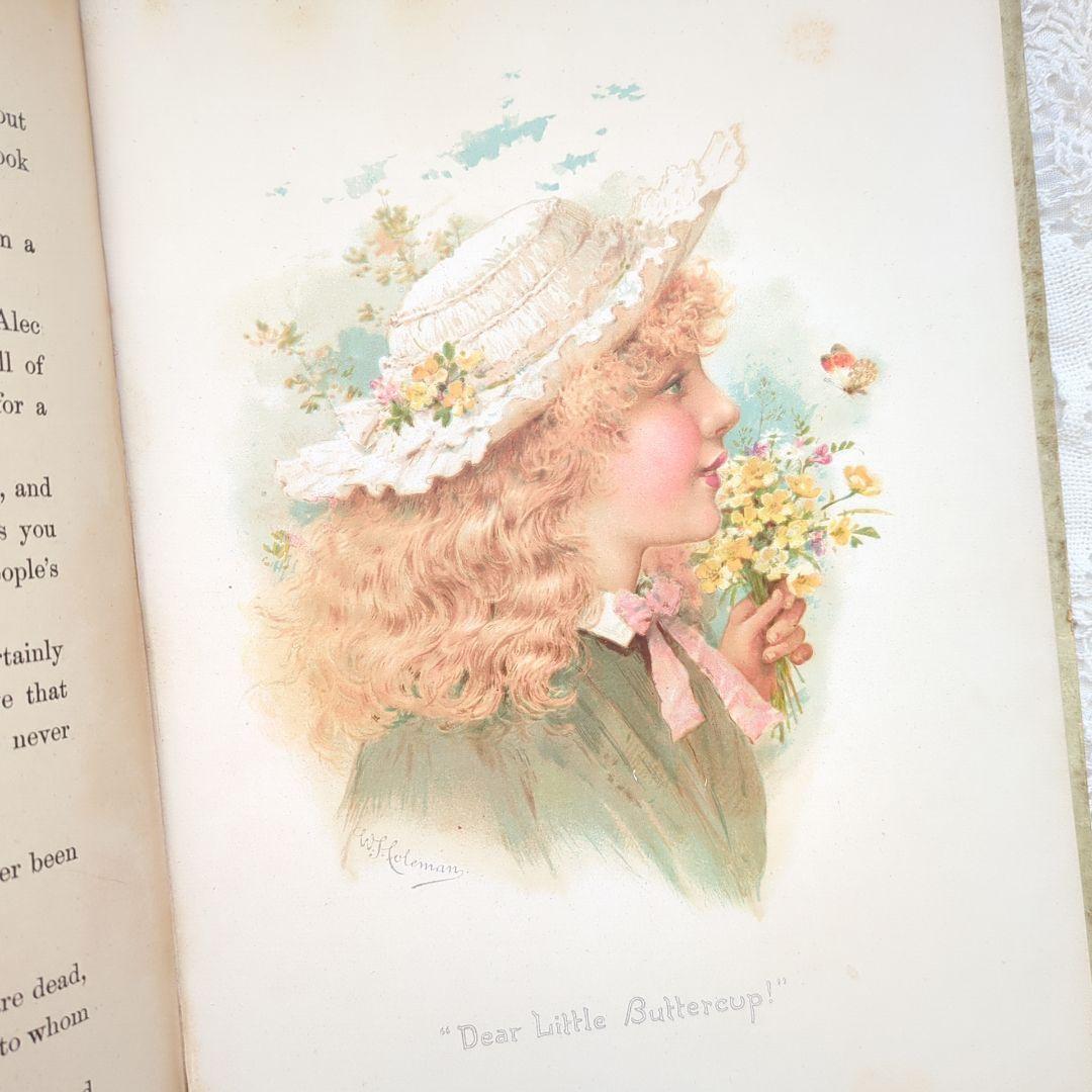 超稀少1896アンティーク絵本 洋書 古書 児童書 ヴィクトリアン ヴンテージ