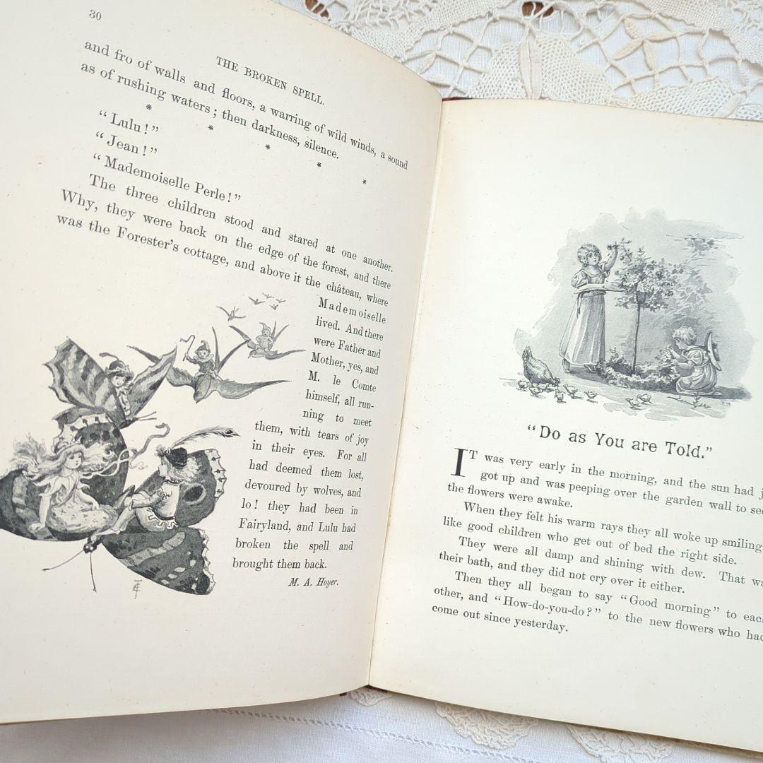 超稀少1896アンティーク絵本 洋書 古書 児童書 ヴィクトリアン ヴンテージ