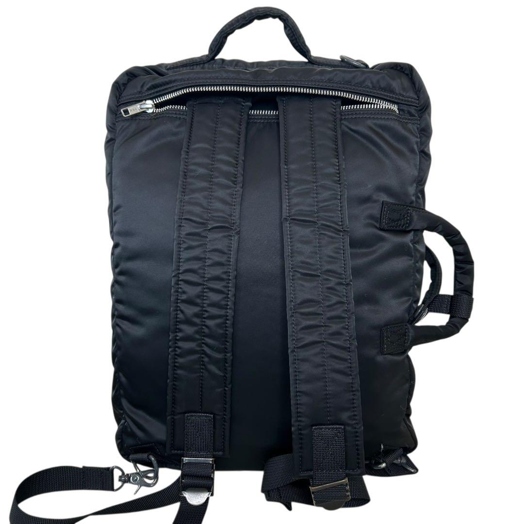 【良品】 PORTER TANKER 3way ビジネスリュック メンズ 黒