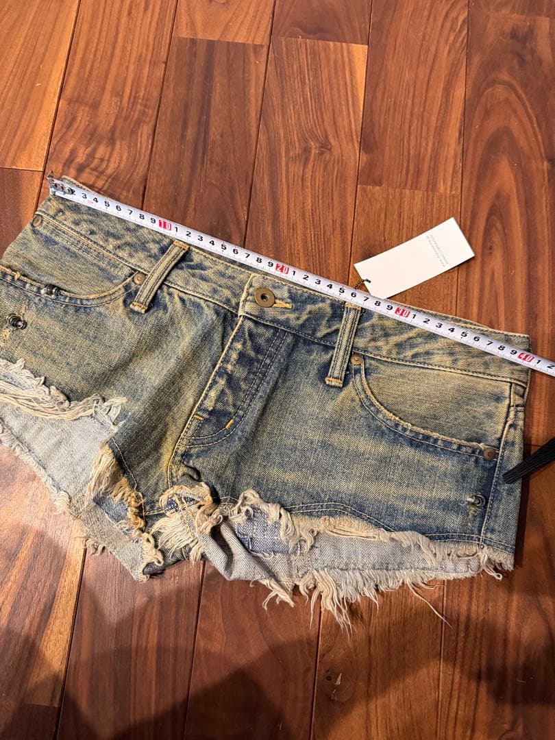 パンツ 00s ifsixwasnine mudmax denim shorts y2k