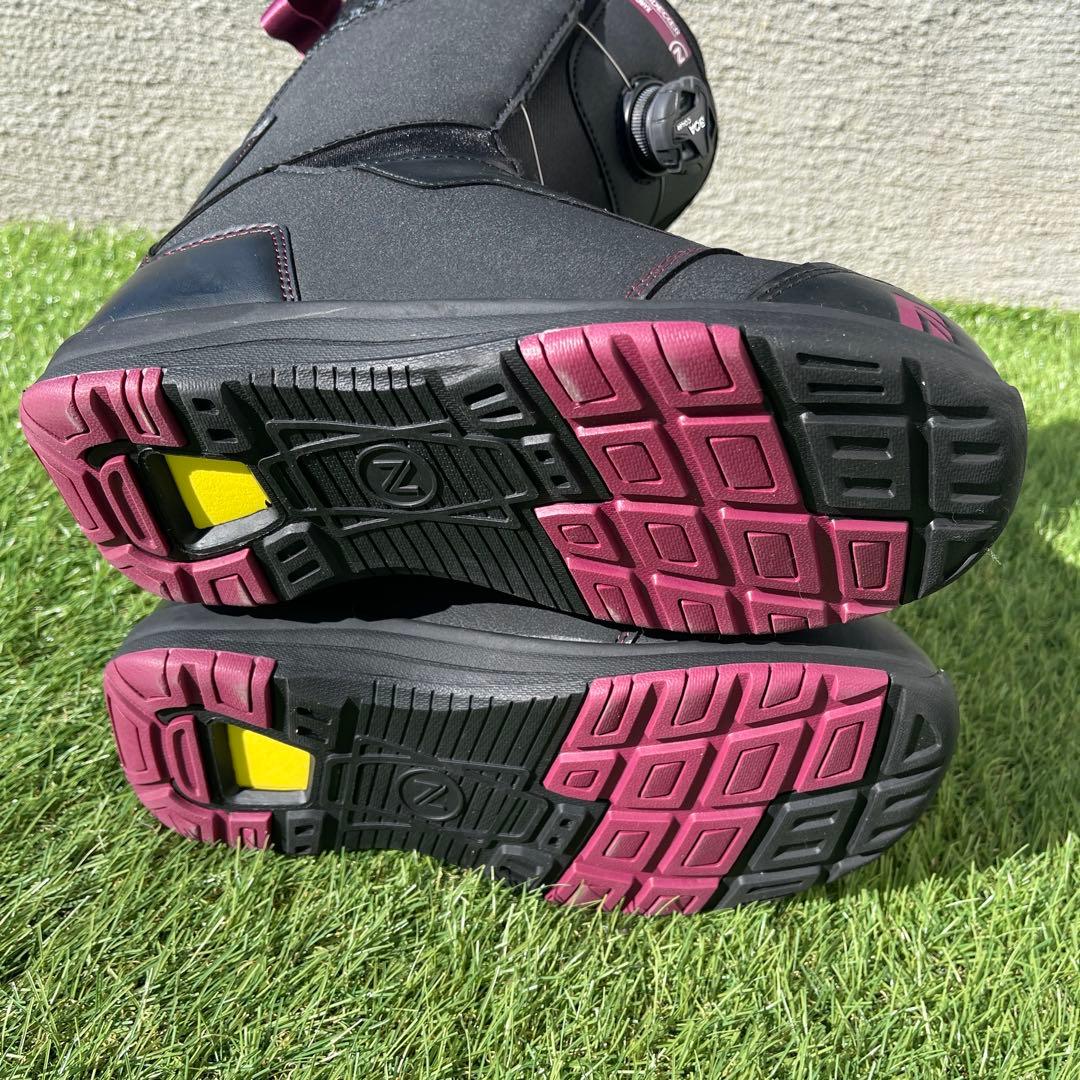 希少美品　ナイデッカー　レディース　スノボブーツ　オニキス　24.0cm