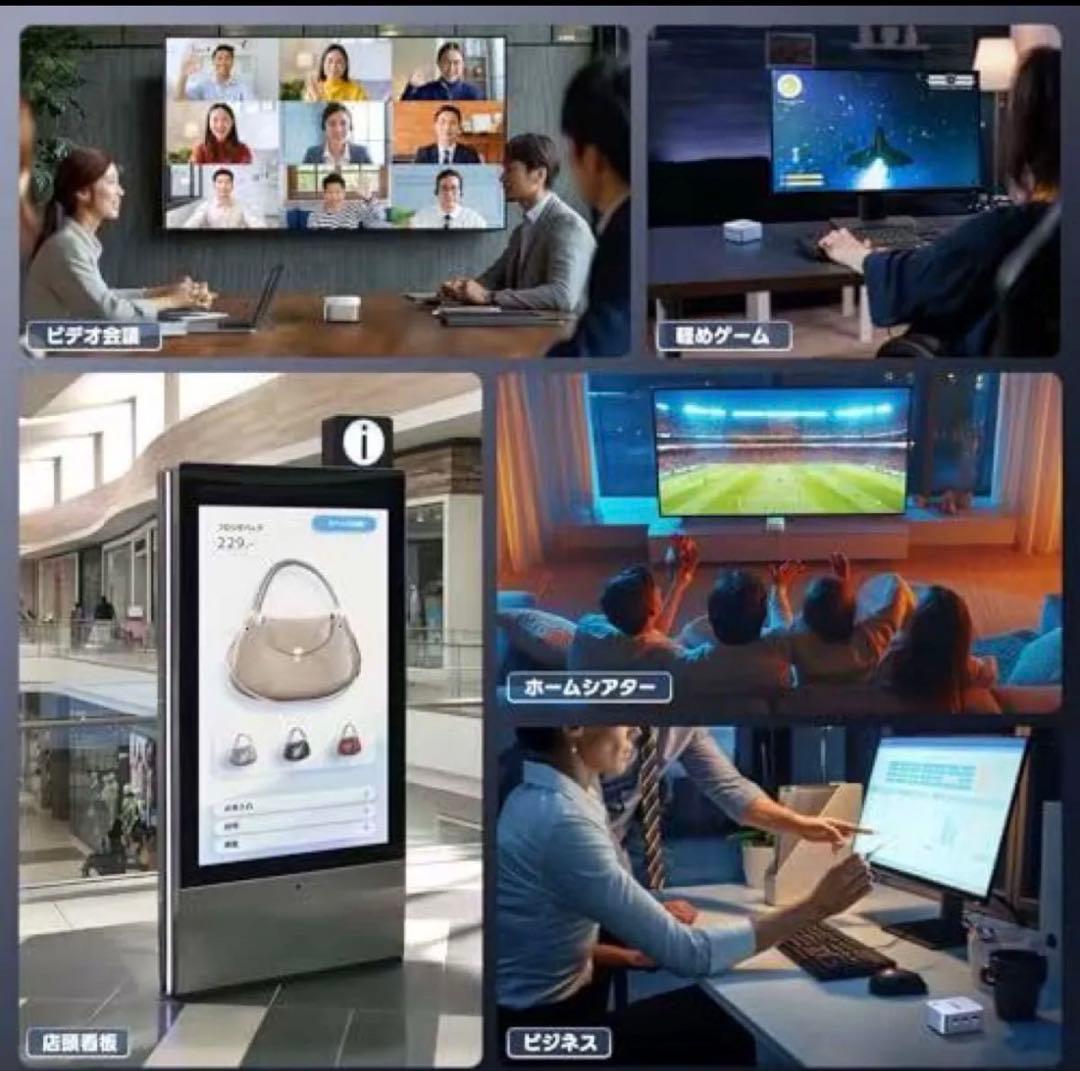 Acemagicミニpc n100 12GB＋256GB SSD