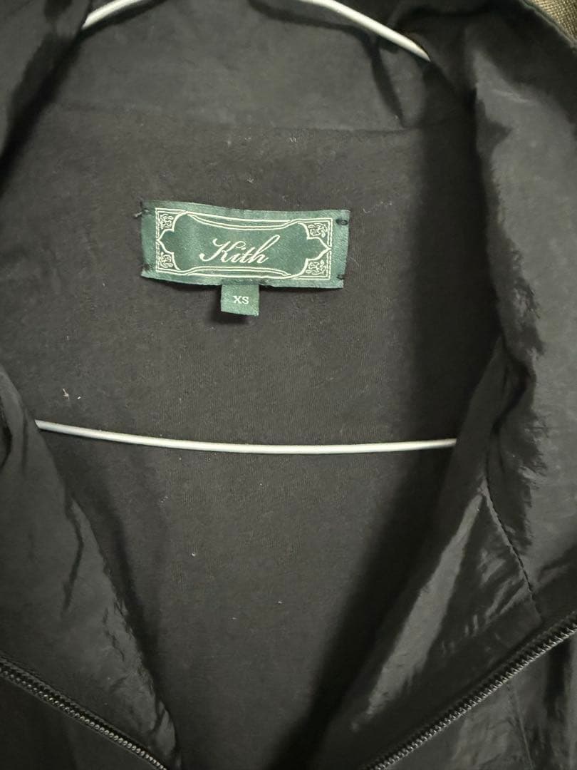 朝倉未来着用　Kith ブラック ナイロンジャケット XS