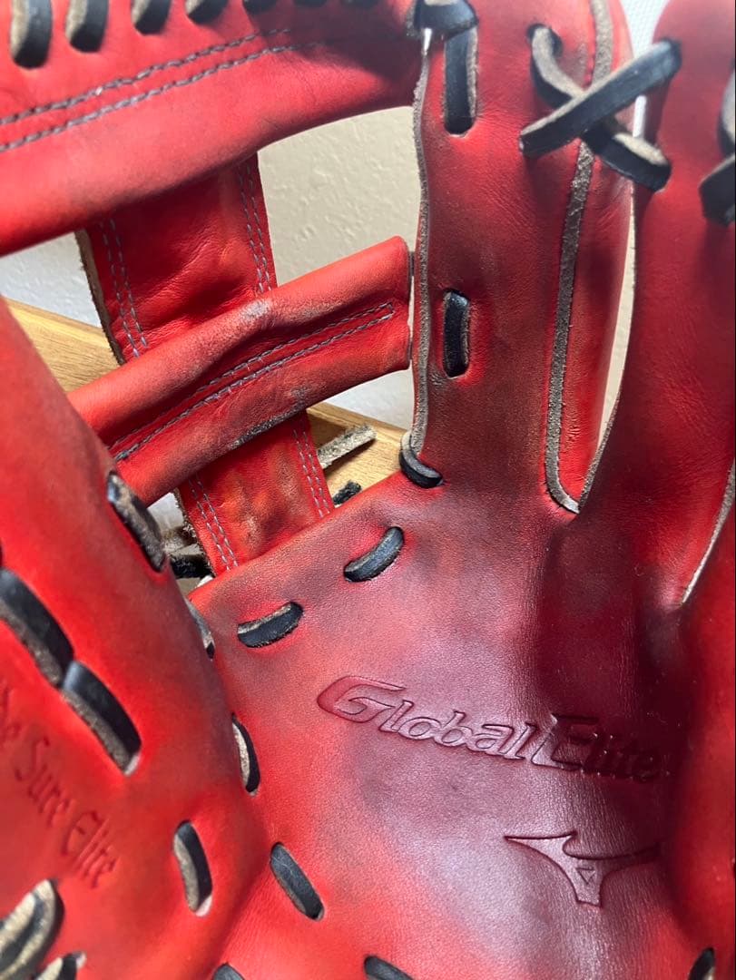 ミズノ　グローバルエリート　硬式　内野用　鈴木型　ダイバーシティブルー