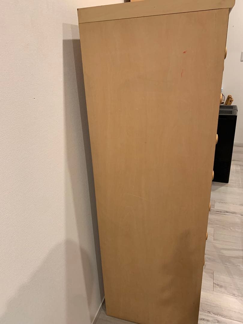 ハローキティ　木製タンス　レトロ　サンリオ　昭和　くろがね　チェスト