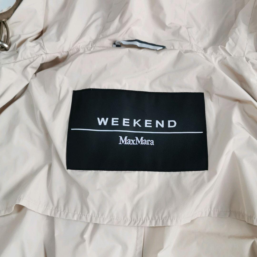 【美品✨】マックスマーラ ナイロンジャケット MAIELLA 蝶 L ベージュ