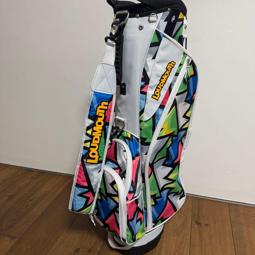 美品　ラウドマウス　キャディバッグ　スタンド式