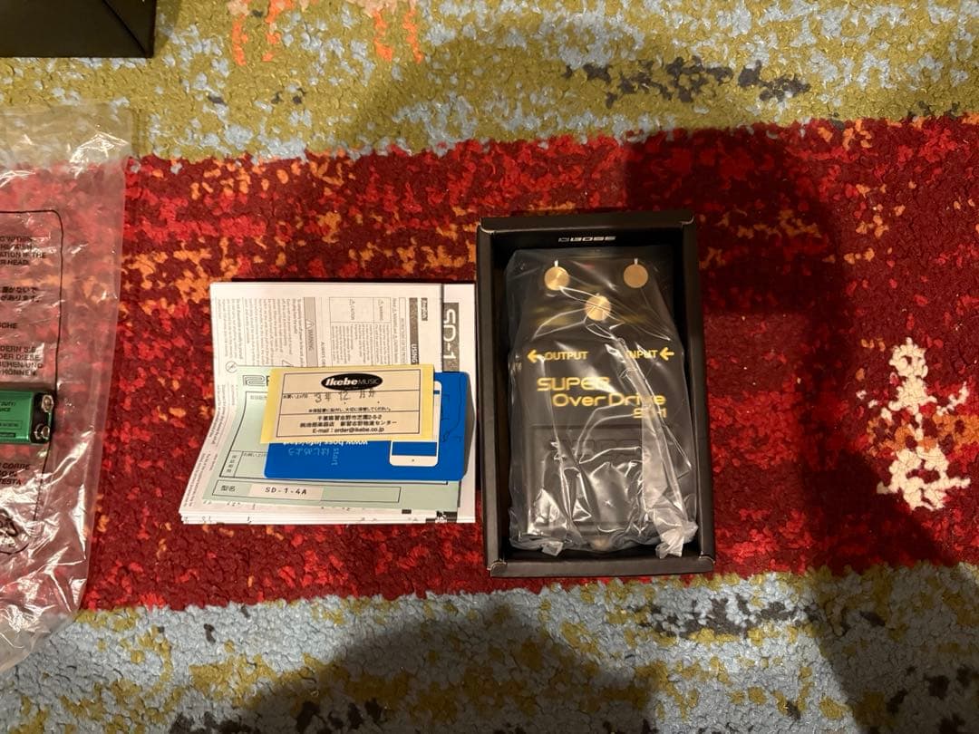 BOSS SD-1 SUPER Over Drive 40th 40周年限定