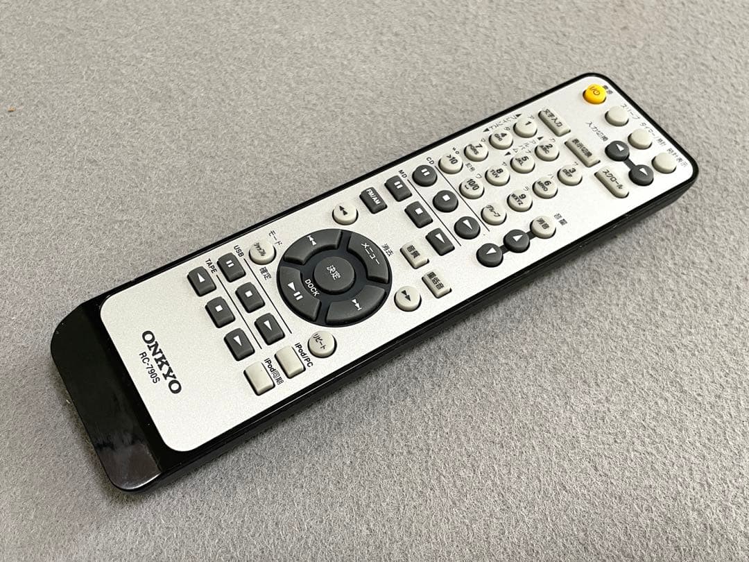 ONKYO オンキョー FR-N7EX CD MD USB コンポ リモコン付き