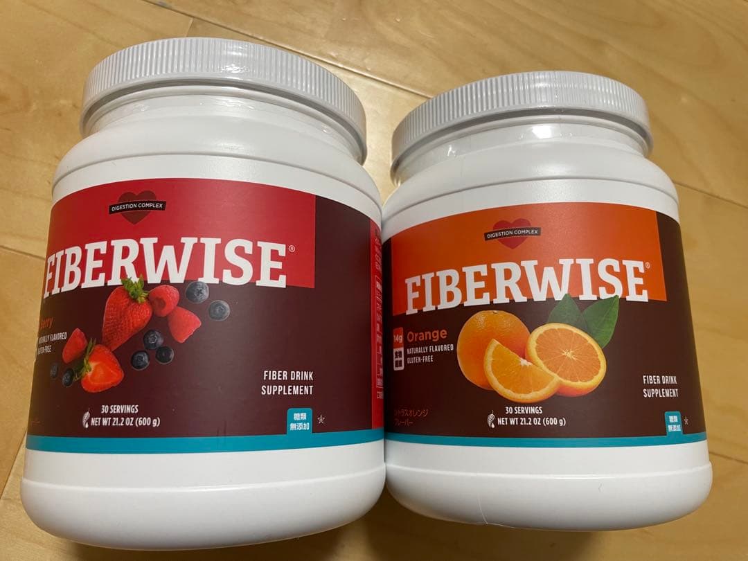 ファイバーワイズ メラルーカ シトラスオレンジ味 ベリー 新品未開封 2個セット