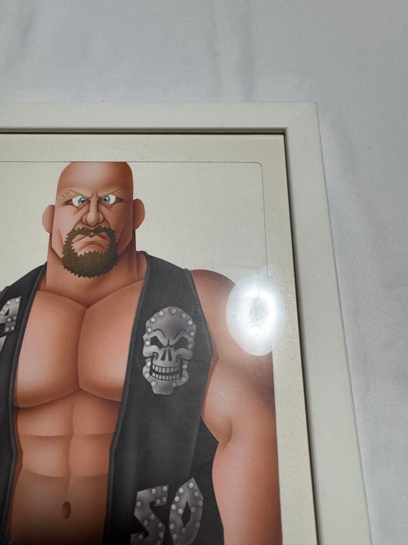 坂井永年氏　オースチン　原画　WWE プロレス