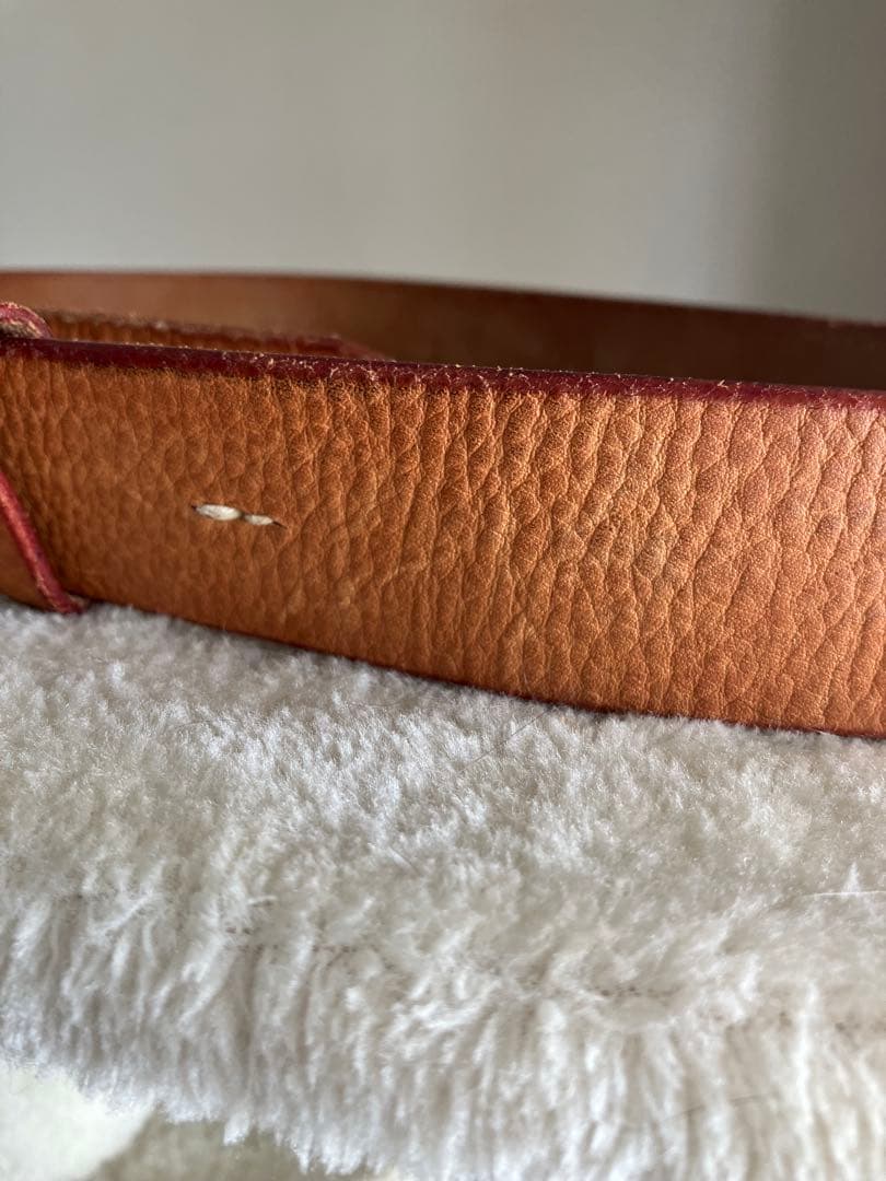 45r ベルト　キャメル　4㎝