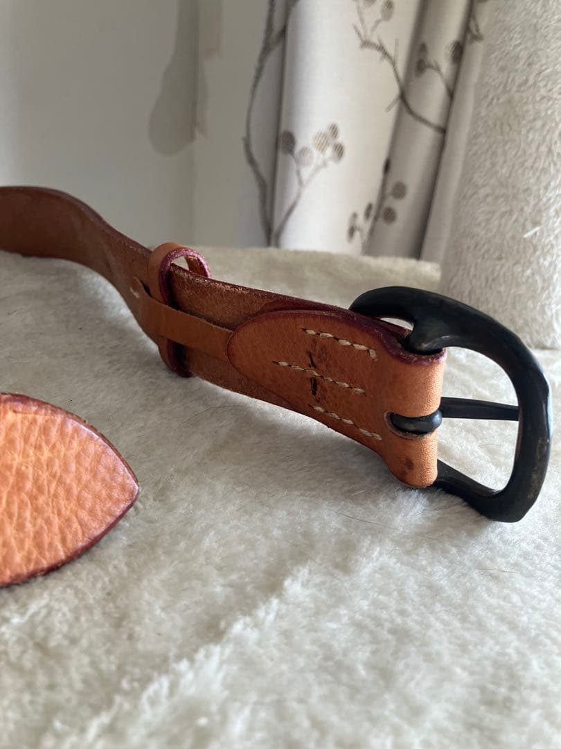 45r ベルト　キャメル　4㎝