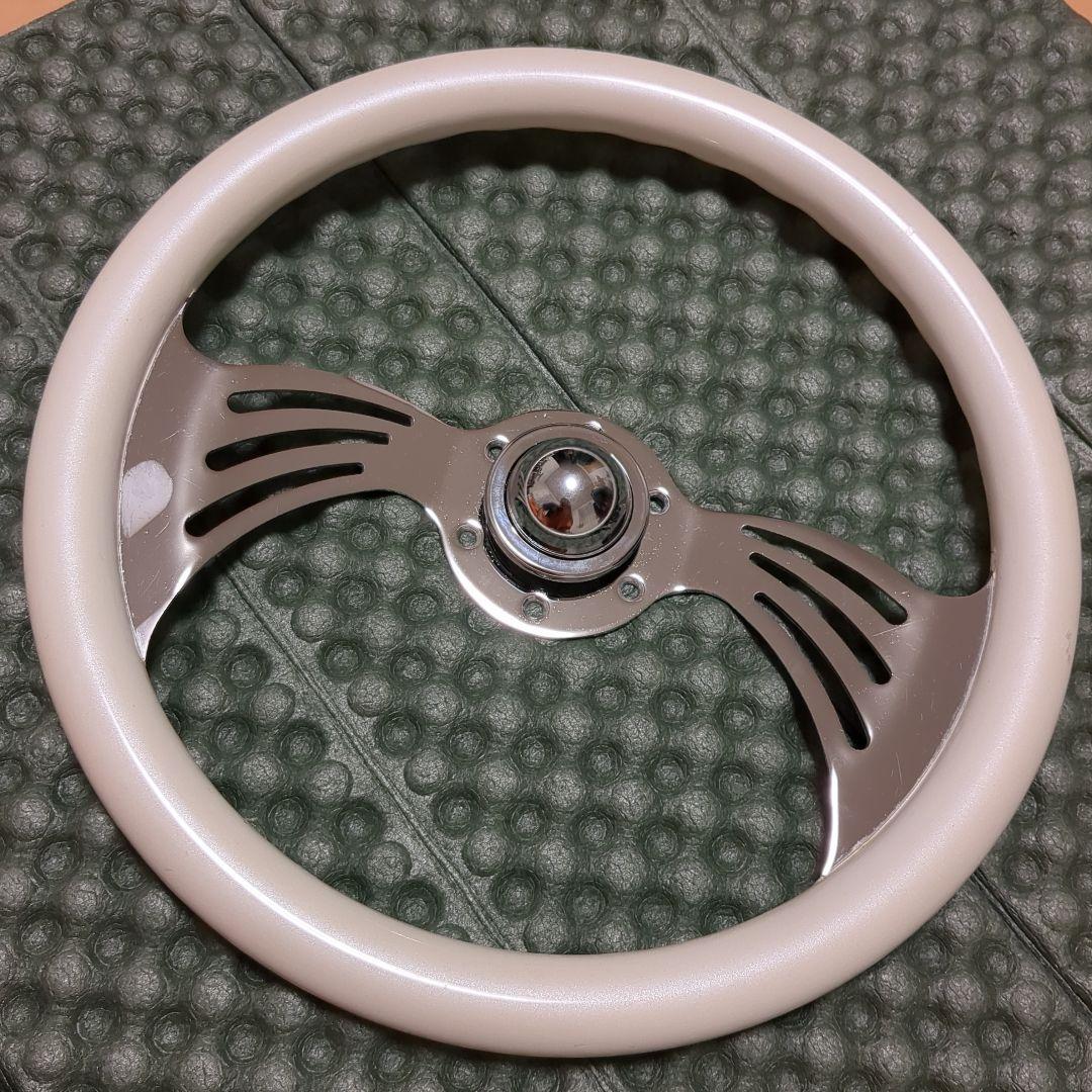 ジャニス　バタフライ　ウィング　ステアリング　ビレット　ボイド　ホーンボタン付き