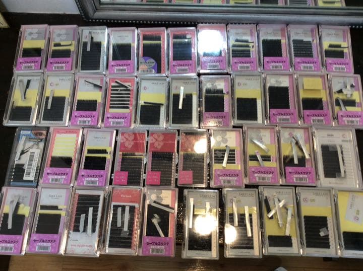 マツエク  ☆セーブルラッシュエクステ  ☆つけまつげ  セット売り