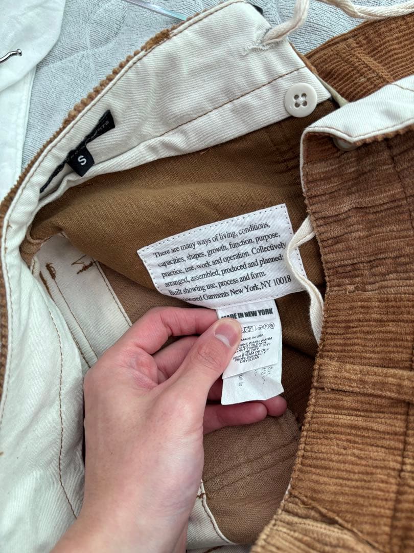 か*ゃ様 Engineered Garments コーデュロイ パンツ Sサイズ