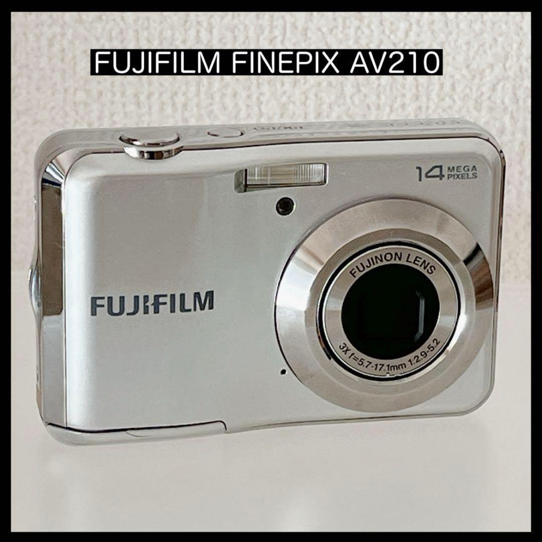 富士フイルム FINEPIX AV210 デジタルカメラ CCD 動作確認済