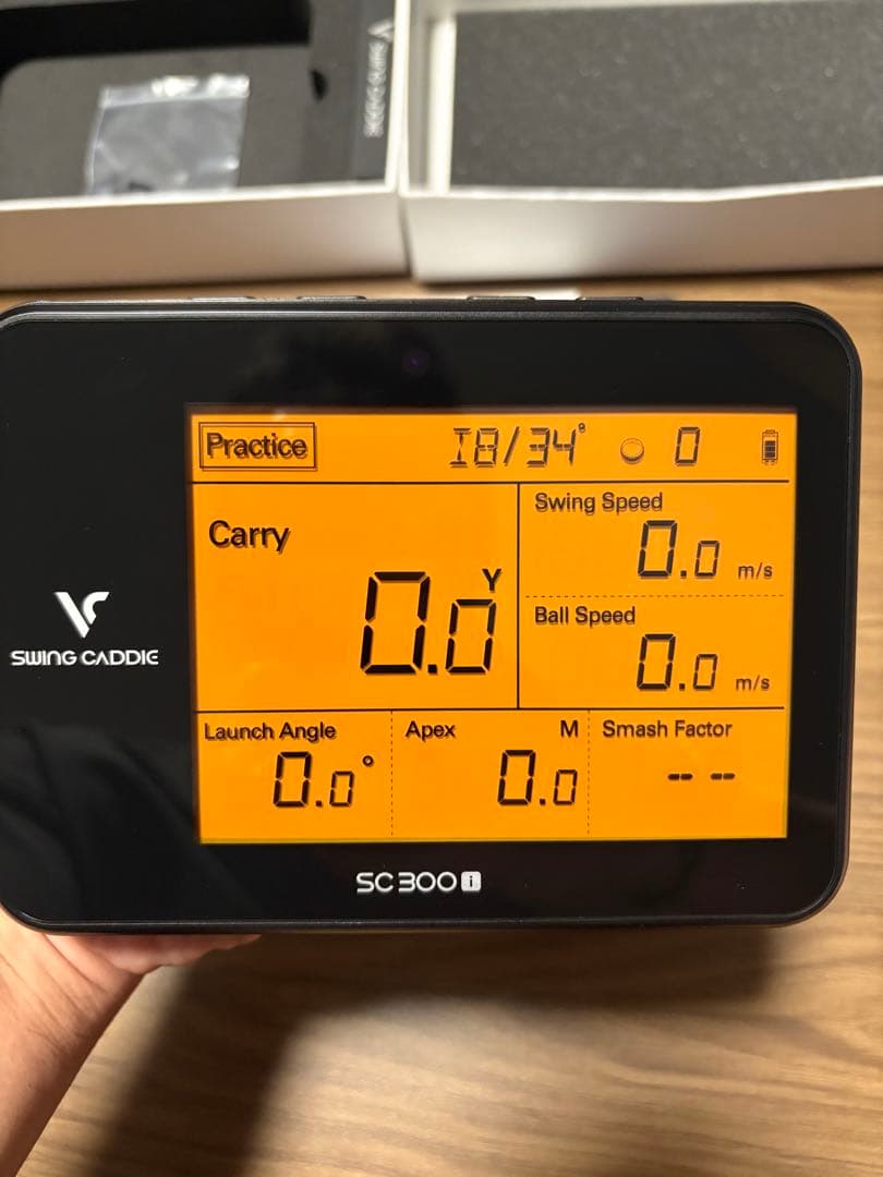 マイケニュウ　SWING CADDIE SC300i ゴルフ弾道測定器