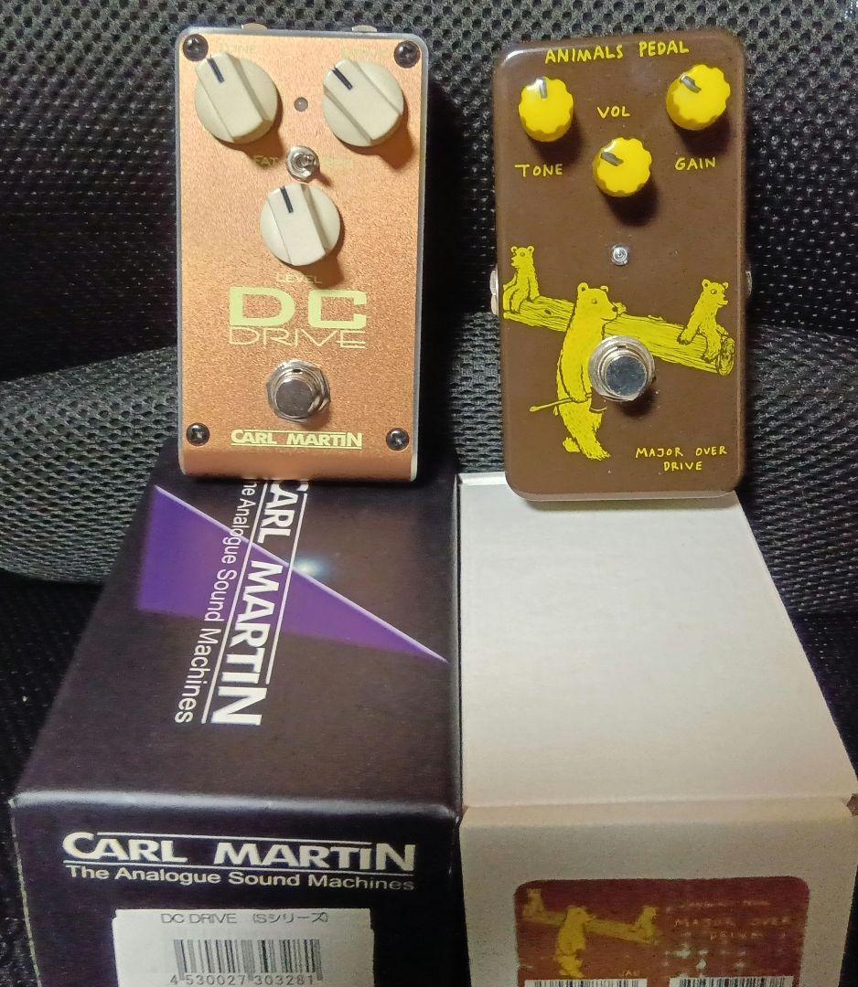 ギター DC Drive & major overdrive