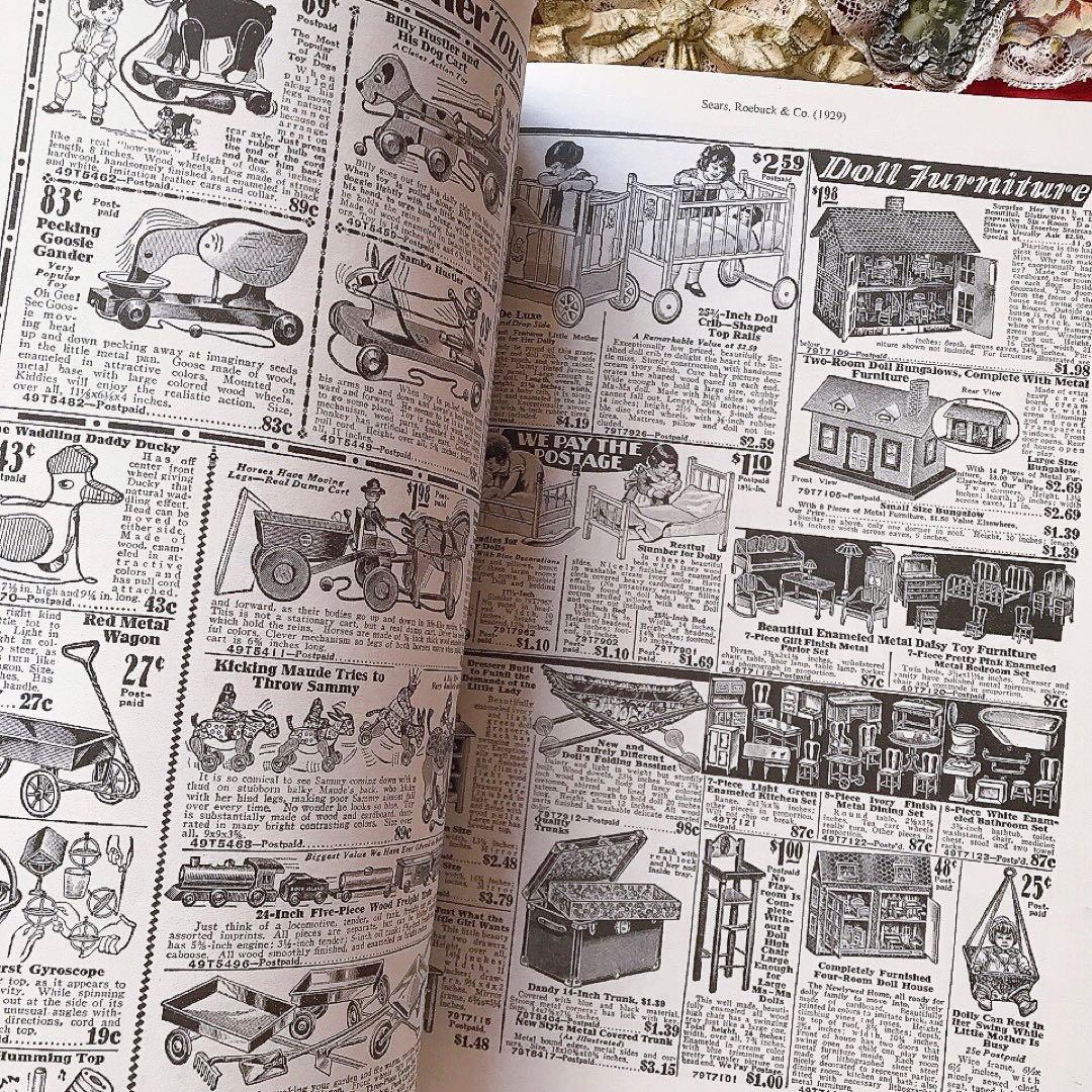 アンティークおもちゃ復刻カタログ ビスクドール テディベア♡ヴィクトリアン 広告