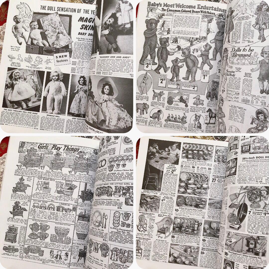 アンティークおもちゃ復刻カタログ ビスクドール テディベア♡ヴィクトリアン 広告