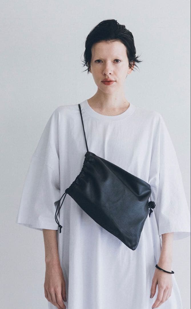 ほぼ日 hobonichi ケサ ショルダーバッグ/ with 田中美和子 黒