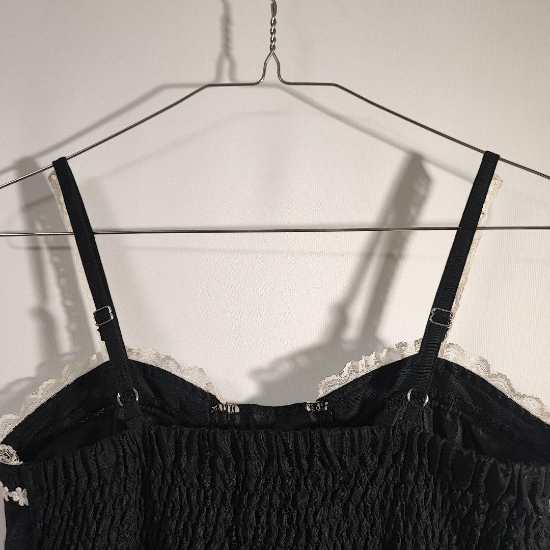 TRALALA トゥララ LIZLISA リズリサ キャミ ワンピース 黒