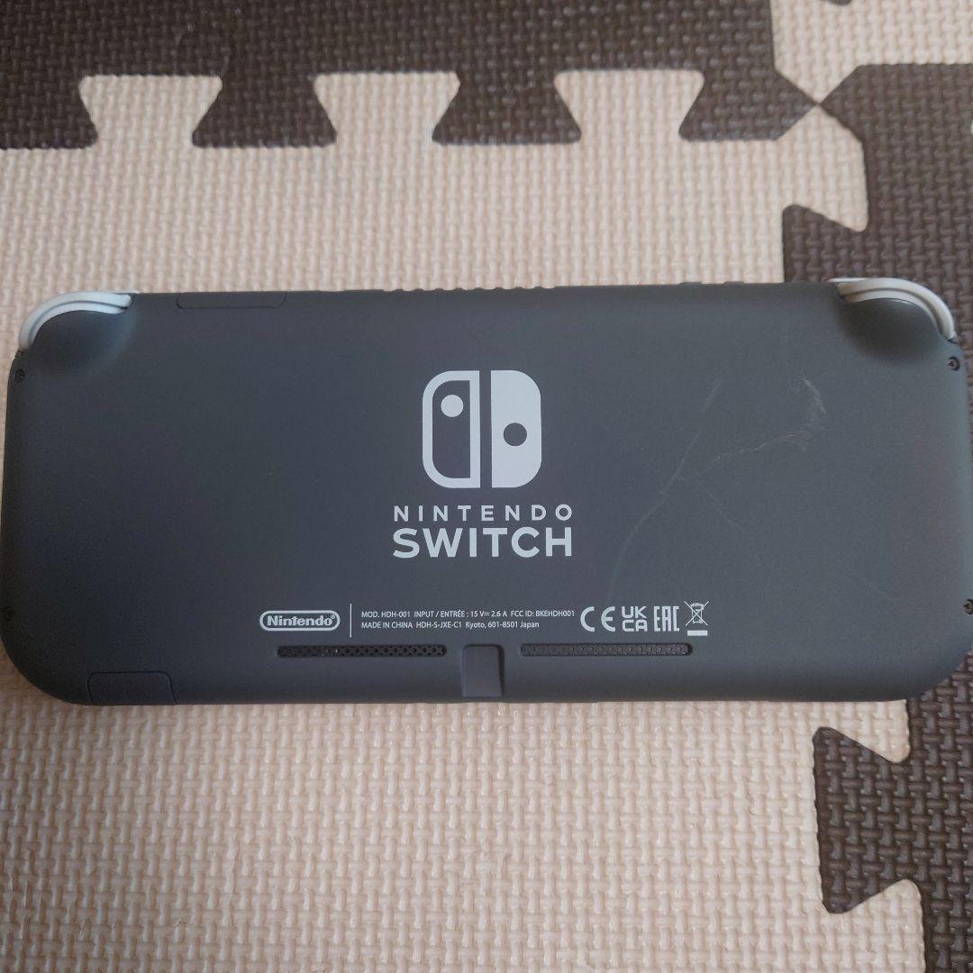 保証期限内　Nintendo Switch Lite グレー 本体