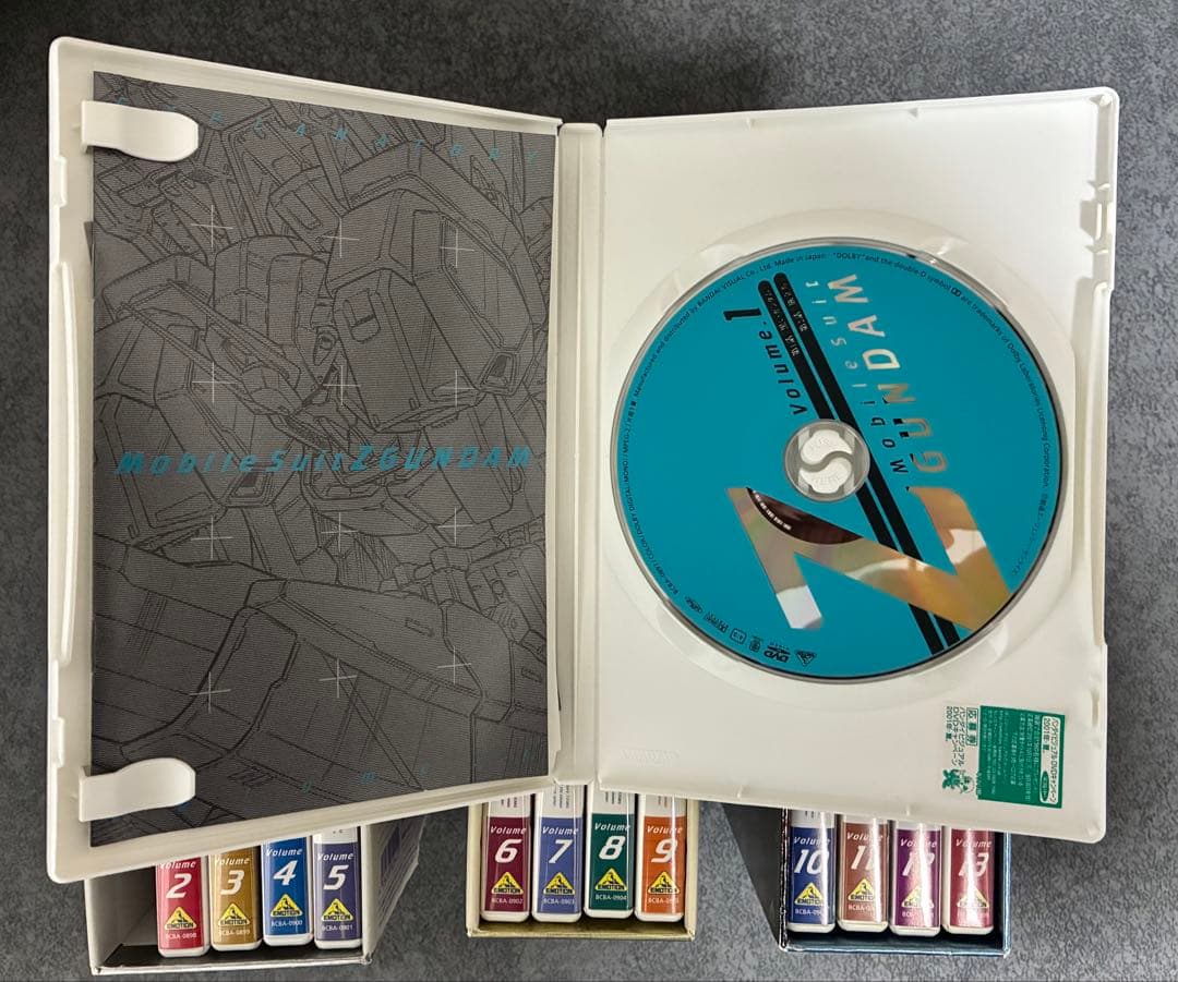 機動戦士Zガンダム メモリアルボックス　Part-Ⅰ、Ⅱ、Ⅲ セット