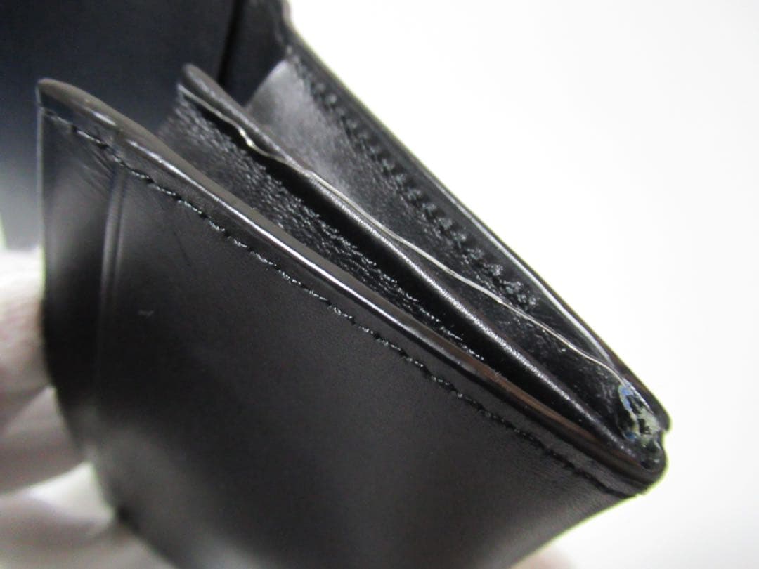 ポールスミス 新品訳あり！マルチストライプポイント牛革名刺入れ カードケース