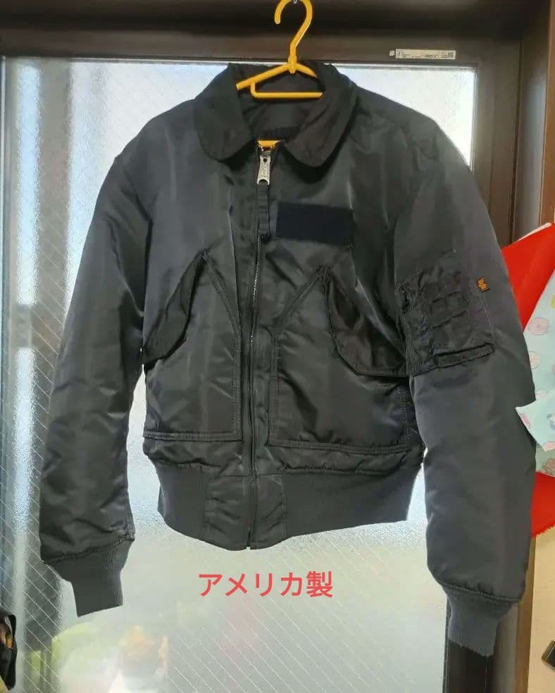 アルファ　cwu_45p サイズsmall　アメリカ製　ネイビー