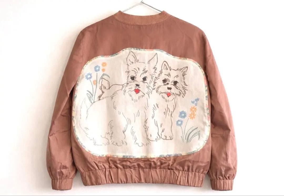 siiilon Rebirthコレクション シルクブルゾン