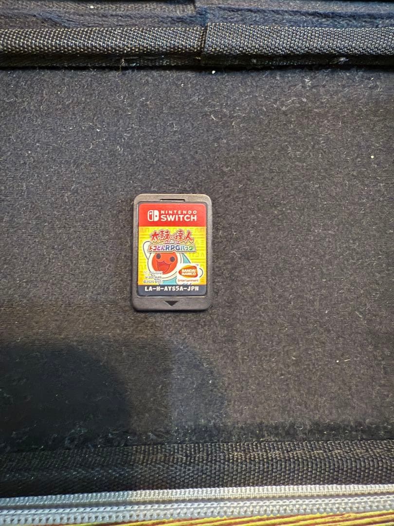 Switch 太鼓の達人　太鼓とバチ2セット　2プレイ　カセット　ケースなし