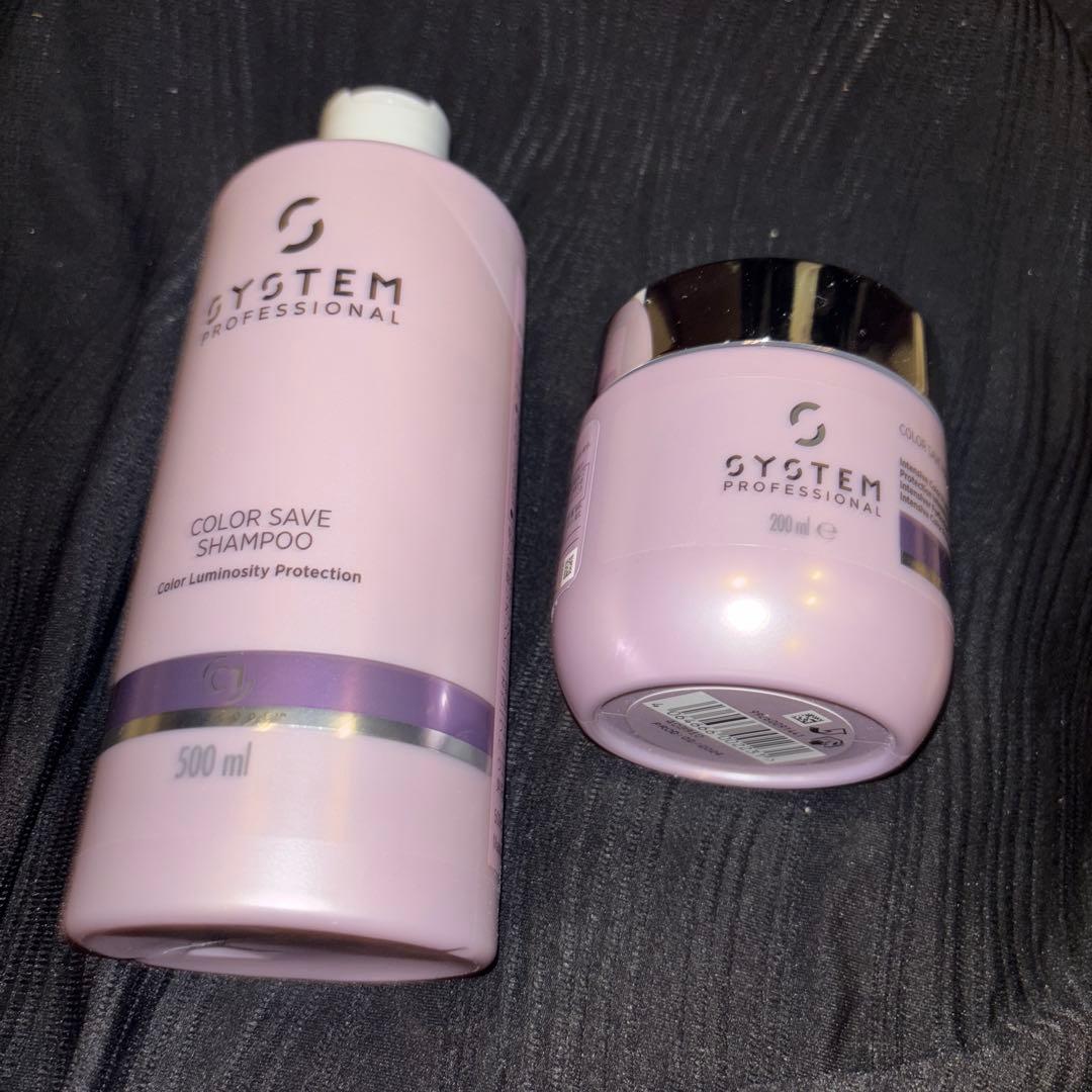 SYSTEM PROFESSIONAL COLOR シャンプー&マスク