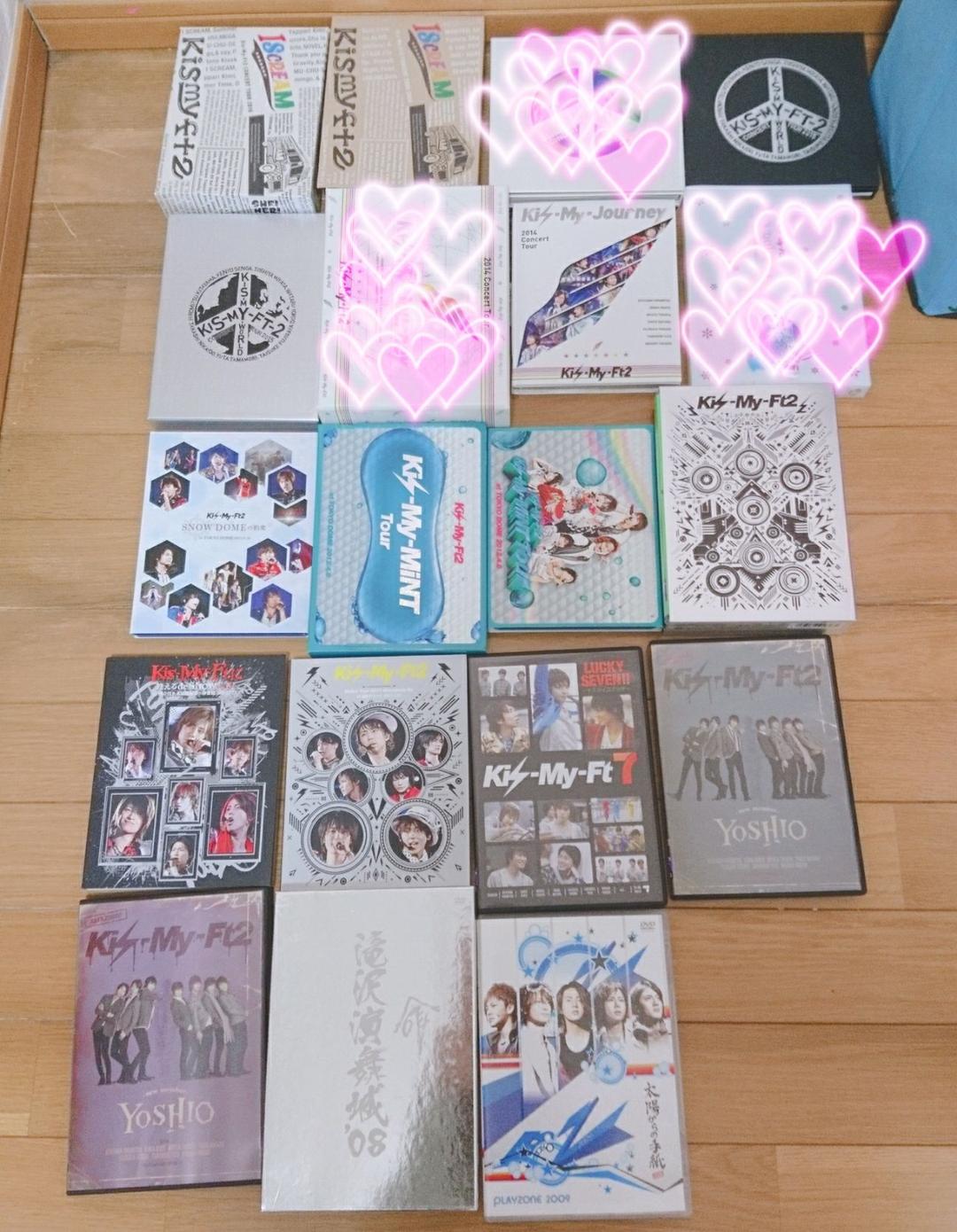 キスマイ DVD、Blu-rayまとめ