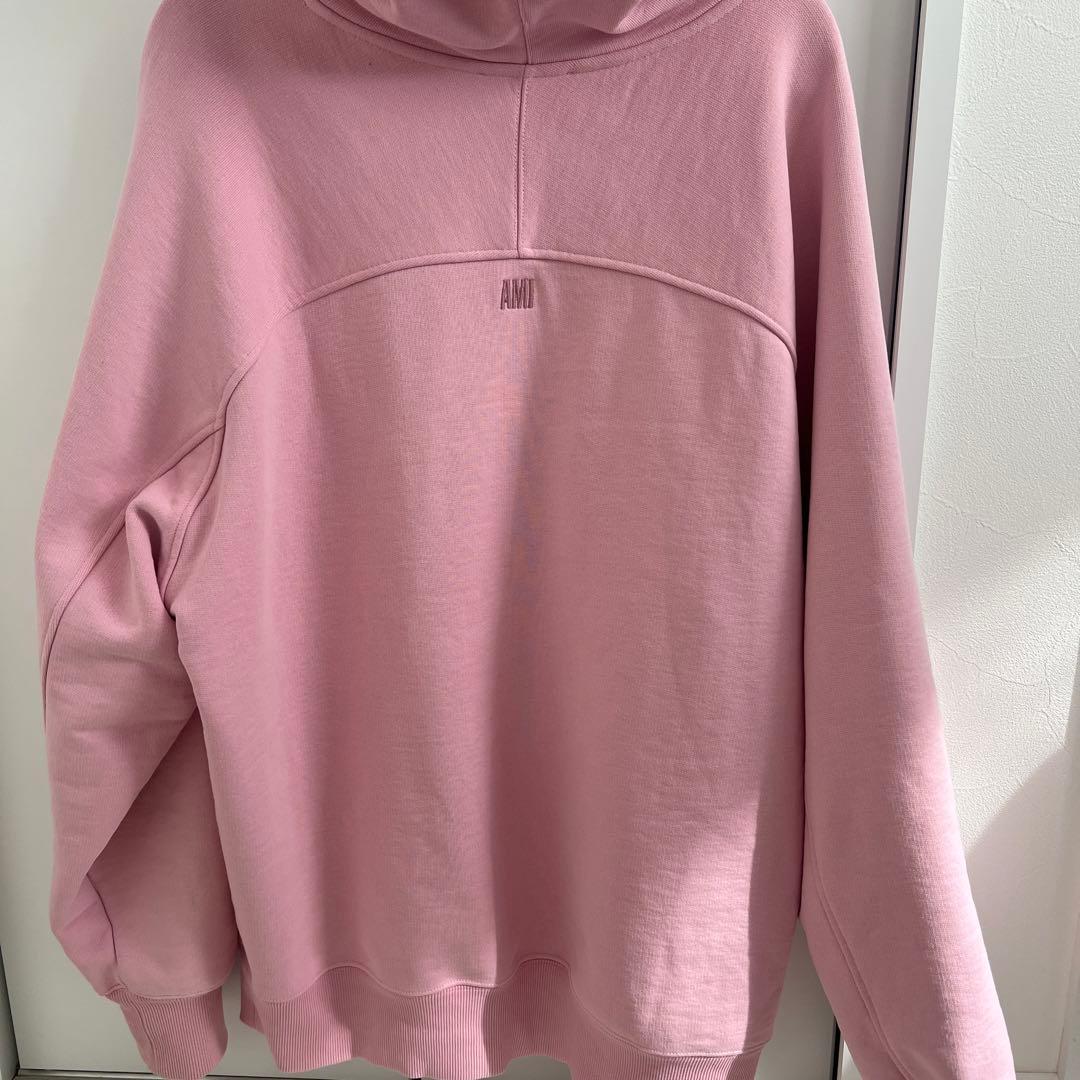 Ami Paris ピンク フード付きパーカー