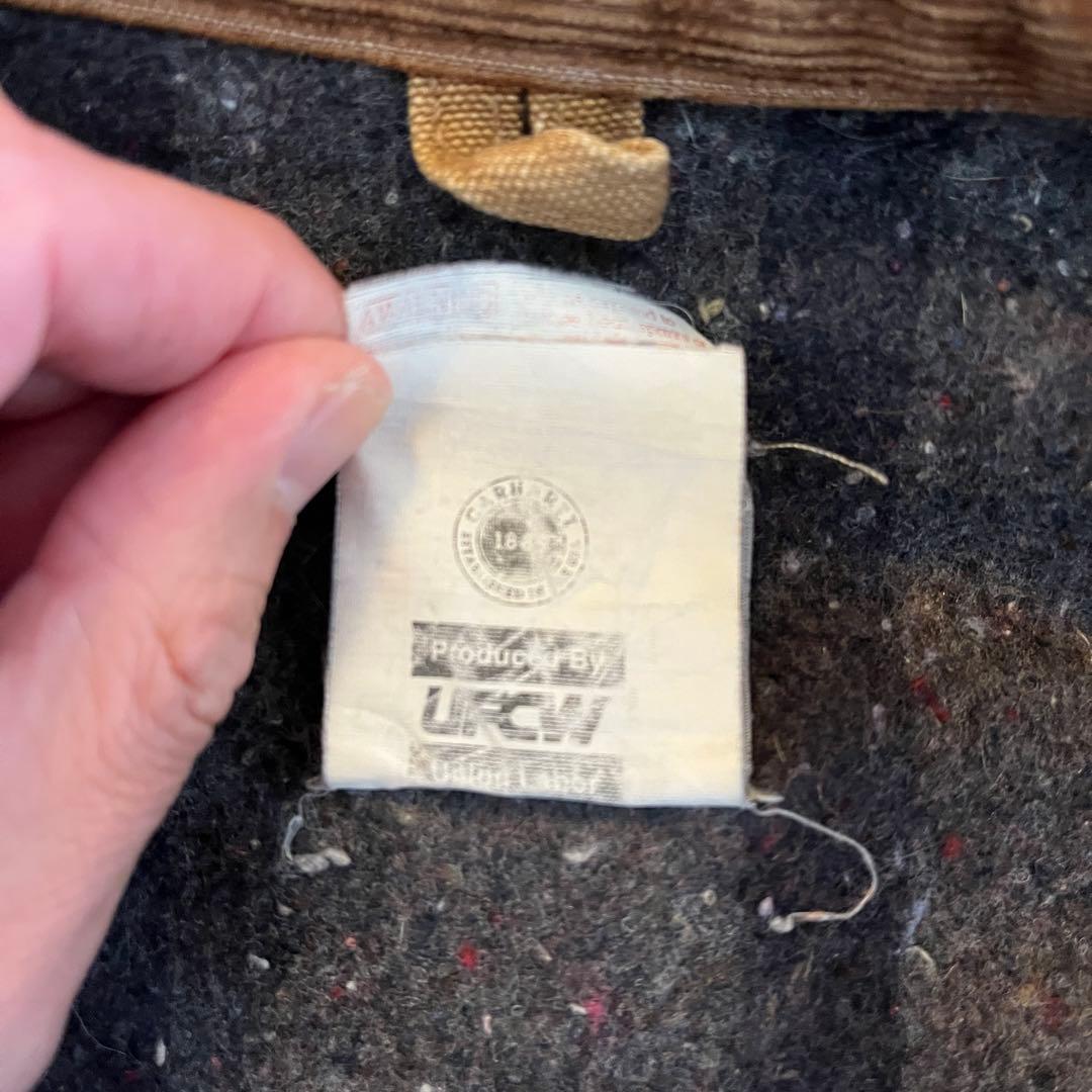 【p10】90s USA製 Carhartt ミシガンチョアコートダックアウター