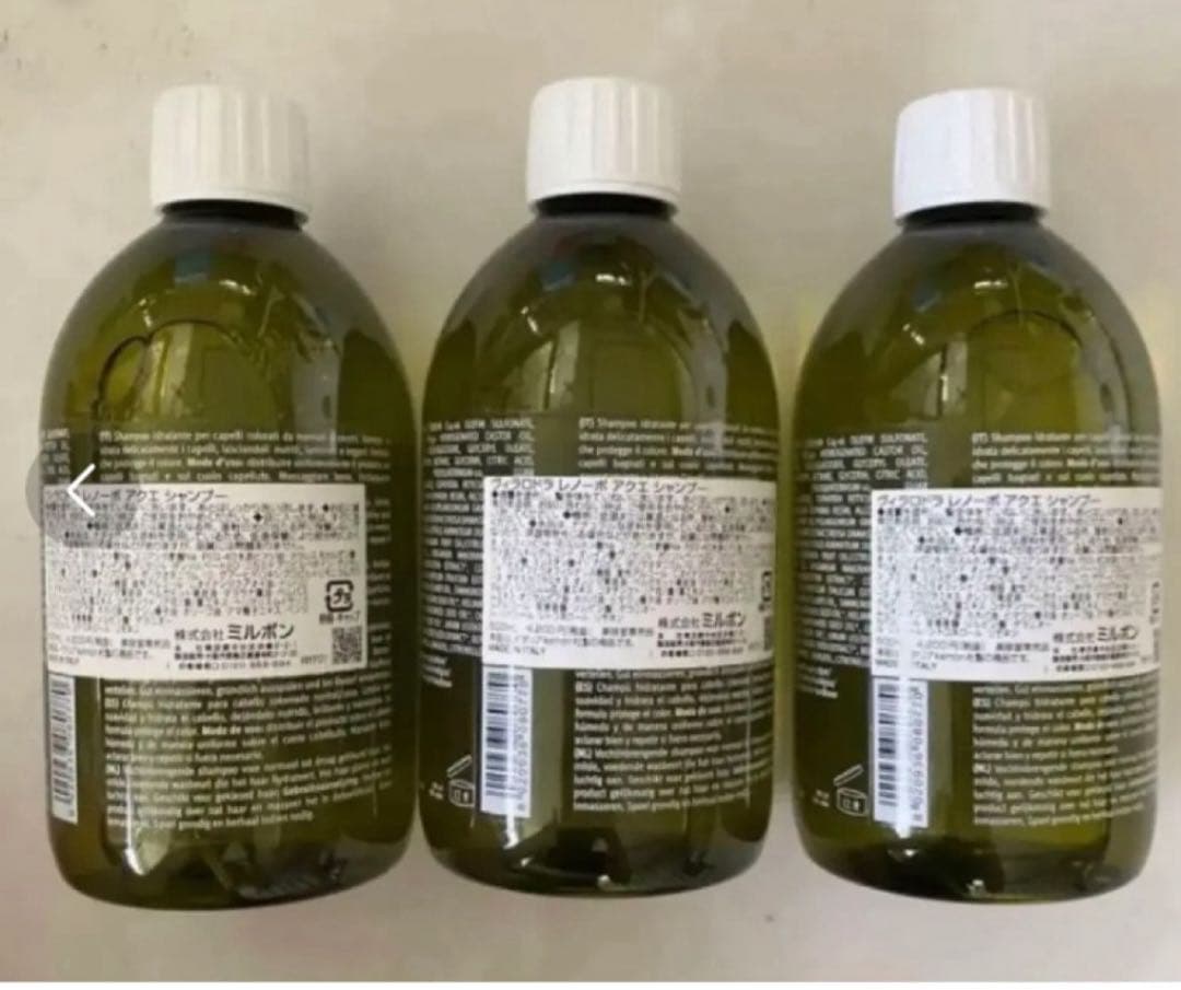 ヴィラロドラ レノーボアクエシャンプー500ml3本