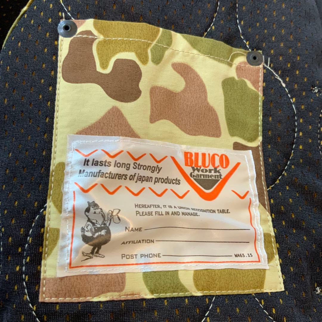 ブルコ ワークガーメント 迷彩ベスト XL