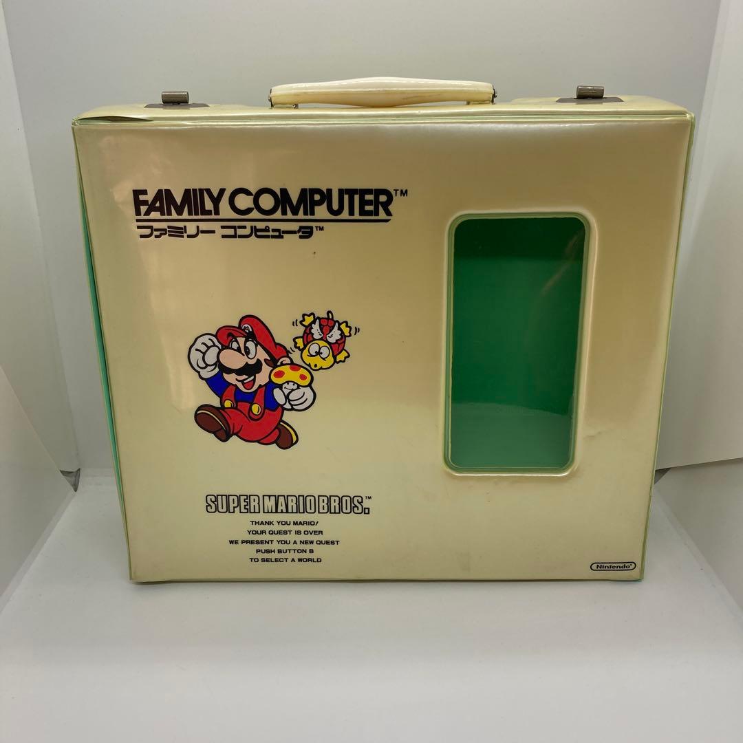 初代ファミリーコンピュータ本体収納ケース スーパーマリオ プリント