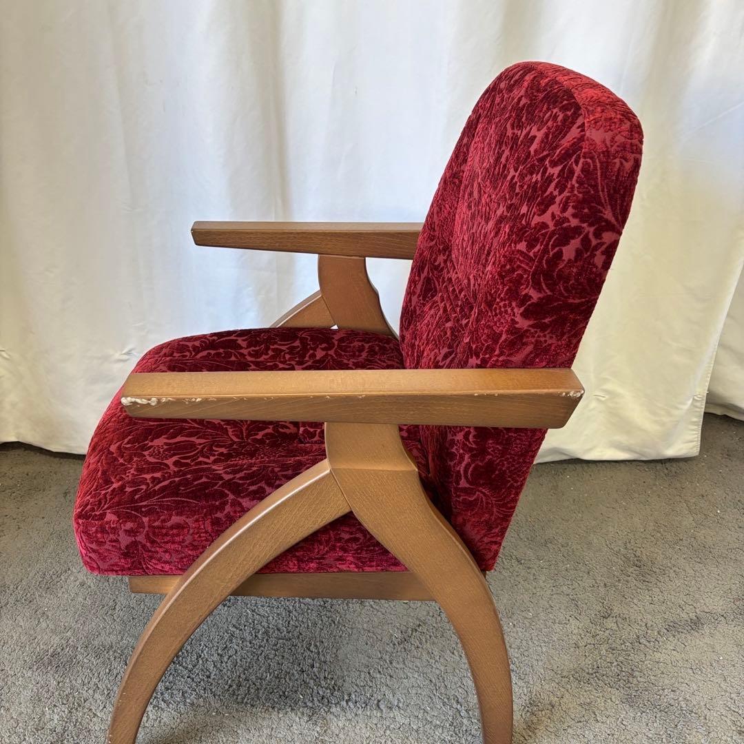 22⭕️展示品　ポスチャーサポートチェア　PSC-IV　赤　腰痛対策　設置無料