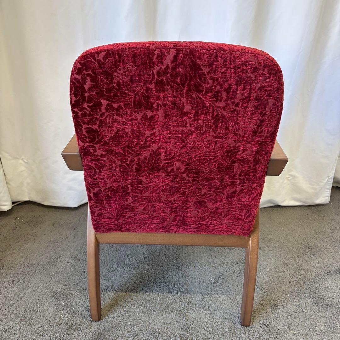 22⭕️展示品　ポスチャーサポートチェア　PSC-IV　赤　腰痛対策　設置無料