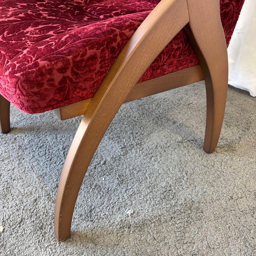 22⭕️展示品　ポスチャーサポートチェア　PSC-IV　赤　腰痛対策　設置無料