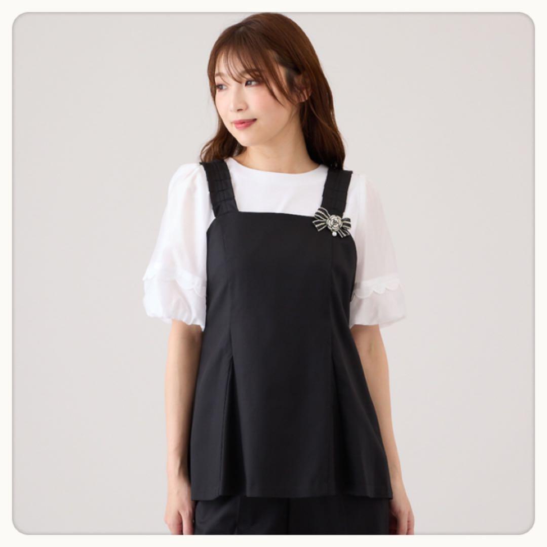 ローズティアラ　 ジョリープッペ 2WAYリボンブローチ 新品＊未使用＊完売品